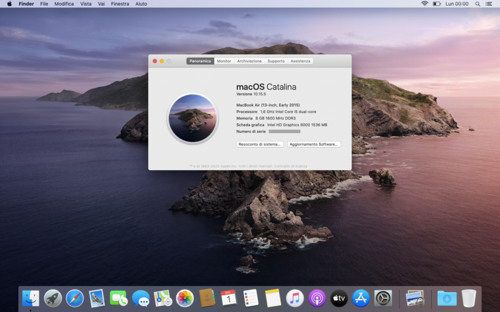 Mac OS 10.15 (Catalina)